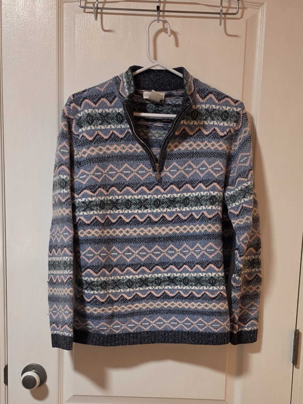 Vintage Northern Reflections Quarter Zip Sweater